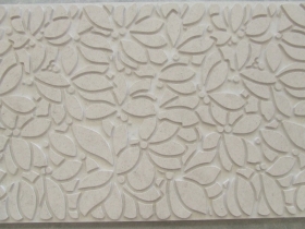 Leaves stone panel
